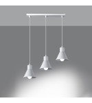 Pendant lamps - Sollux TALEJA 3 pendant lamp white [E27] SL.0984 - product 3