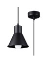 Sollux TALEJA 1 pendant lamp black [E27] SL.0985