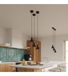 Pendant lamps - Sollux TALEJA 1 pendant lamp black [E27] SL.0985 - product 7