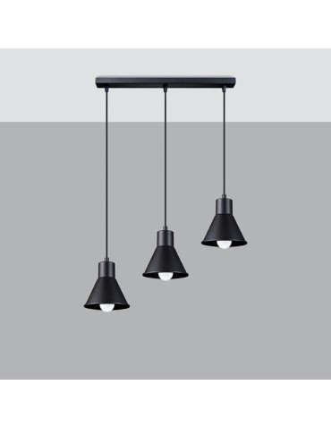 Sollux TALEJA 3 pendant lamp black [E27] SL.0986 - product 2