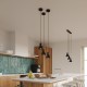 Sollux Lampa wisząca TALEJA 3 czarna [E27] SL.0986