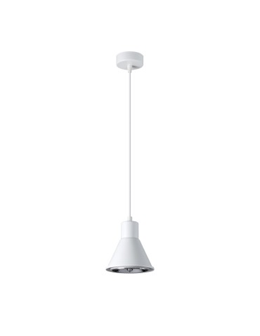 Sollux TAZILA 1 pendant lamp white [ES111] SL.0987