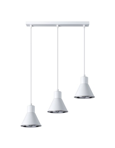 Sollux TAZILA 3 pendant lamp white [ES111] SL.0988