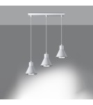 Pendant lamps - Sollux TAZILA 3 pendant lamp white [ES111] SL.0988 - product 3