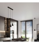 Sollux Lampa wisząca TAZILA 1 czarna [ES111] SL.0989