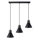 Sollux Lampa wisząca TAZILA 3 czarna [ES111] SL.0990