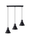 Sollux Lampa wisząca TAZILA 3 czarna [ES111] SL.0990