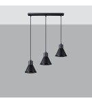 Pendant lamps - Sollux TAZILA 3 pendant lamp black [ES111] SL.0990 - product 2