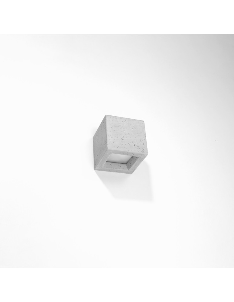 Wall lamps - Sollux Wall lamp LEO concrete SL.0991 - product kolory-swiatla.pl 2