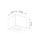 Wall lamps - Sollux Wall lamp LEO concrete SL.0991 - product 4