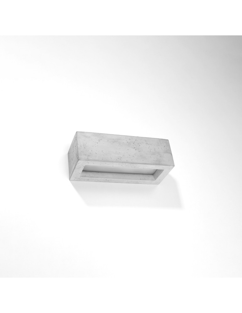 Wall lamps - Sollux Wall lamp VEGA 30 concrete SL.0992 - product kolory-swiatla.pl 2