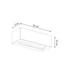 Wall lamps - Sollux Wall lamp VEGA 30 concrete SL.0992 - product 4