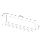 Sollux Kinkiet VEGA 50 beton SL.0993