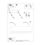 Wall lamps - Sollux Wall lamp VEGA 50 concrete SL.0993 - product 5