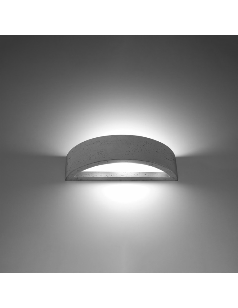 Sollux Wall lamp ATENA concrete SL.0994