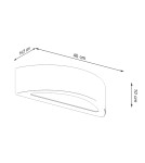 Wall lamps - Sollux Wall lamp ATENA concrete SL.0994 - product 4