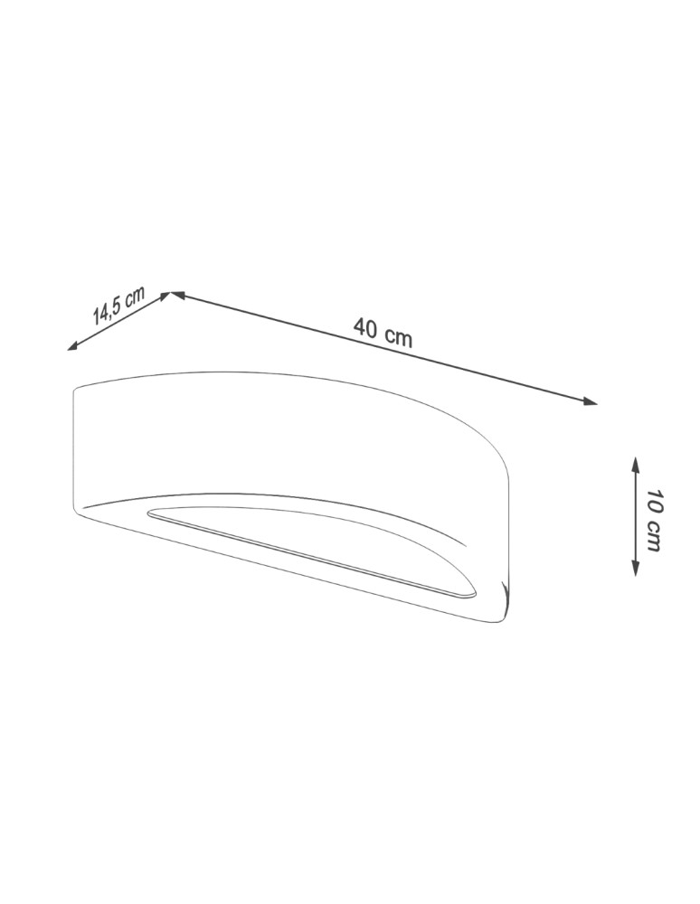Sollux Kinkiet ATENA beton SL.0994