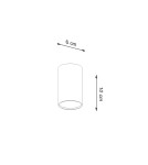 Ceiling lamps - Sollux Plafond LAGOS 10 white SL.0996 - product 7