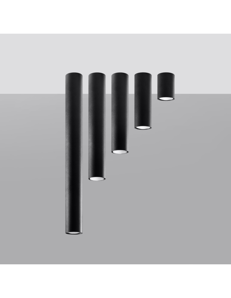 Ceiling lamps - Sollux Plafond LAGOS 10 black SL.1000 - product kolory-swiatla.pl 4