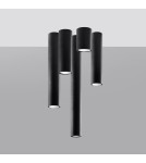 Ceiling lamps - Sollux Plafond LAGOS 10 black SL.1000 - product 6