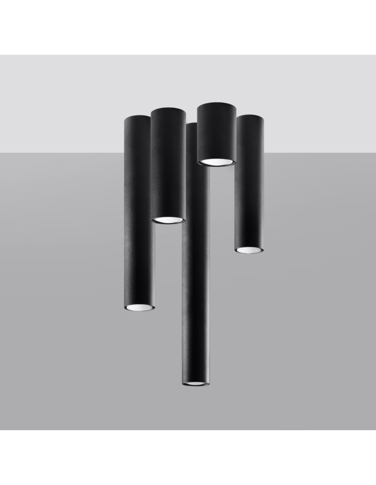 Ceiling lamps - Sollux Plafond LAGOS 20 black SL.1001 - product kolory-swiatla.pl 6
