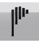 Ceiling lamps - Sollux Plafond LAGOS 60 black SL.1003 - product 5