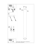 Ceiling lamps - Sollux Plafond LAGOS 60 black SL.1003 - product 8