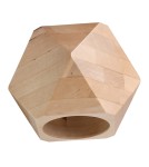 Wall lamps - Sollux WOODY wall lamp natural wood SL.1008 - product 1