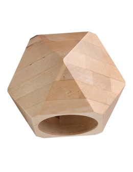Sollux WOODY wall lamp natural wood SL.1008