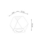 Wall lamps - Sollux WOODY wall lamp natural wood SL.1008 - product 4
