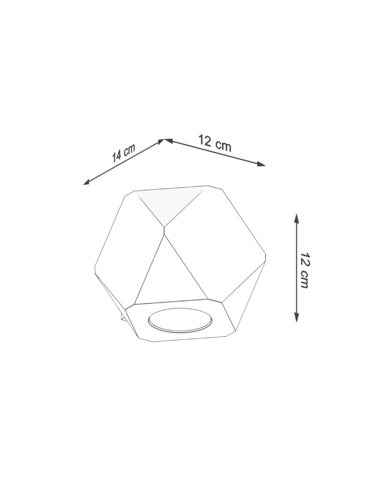 Wall lamps - Sollux WOODY wall lamp natural wood SL.1008 - product kolory-swiatla.pl 4