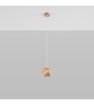 Pendant lamps - Sollux WOODY natural wood pendant lamp SL.1011 - product 2