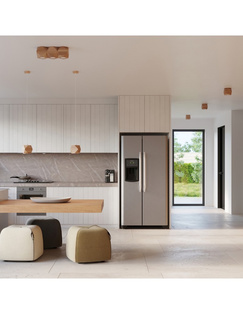 Pendant lamps - Sollux WOODY natural wood pendant lamp SL.1011 - product kolory-swiatla.pl 7