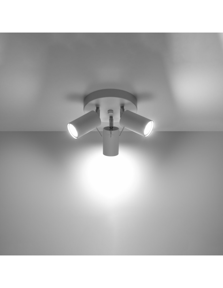 Ceiling lamps - Sollux Plafond RING 3P white SL.1015 - product kolory-swiatla.pl 3