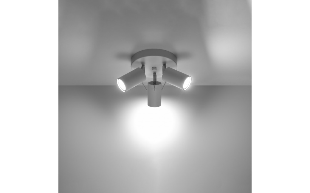 Sollux Plafon RING 3P biały SL.1015