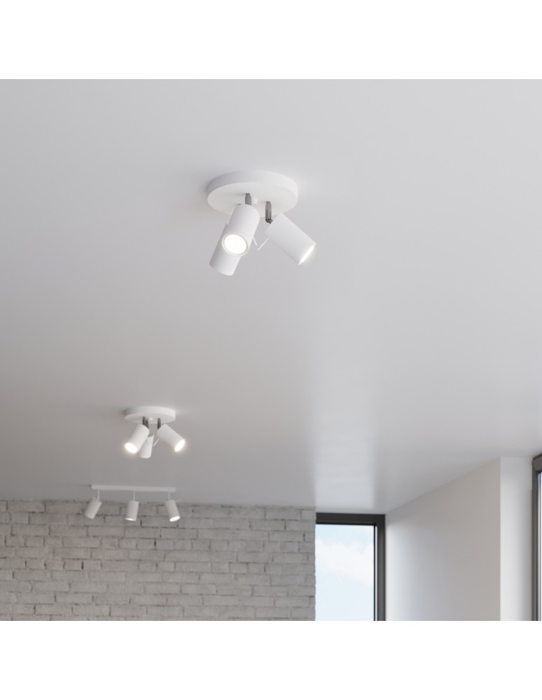 Ceiling lamps - Sollux Plafond RING 3P white SL.1015 - product kolory-swiatla.pl 8