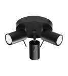Ceiling lamps - Sollux Plafond RING 3P black SL.1016 - product 1