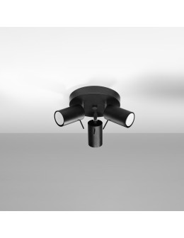 Sollux Plafon RING 3P czarny SL.1016 - produkt 2