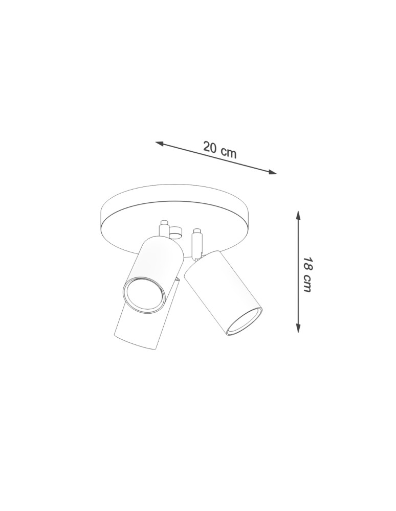 Ceiling lamps - Sollux Plafond RING 3P black SL.1016 - product kolory-swiatla.pl 4