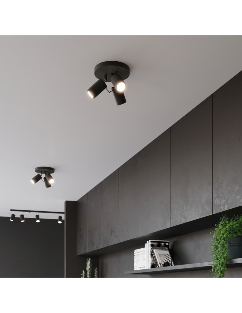 Ceiling lamps - Sollux Plafond RING 3P black SL.1016 - product kolory-swiatla.pl 7