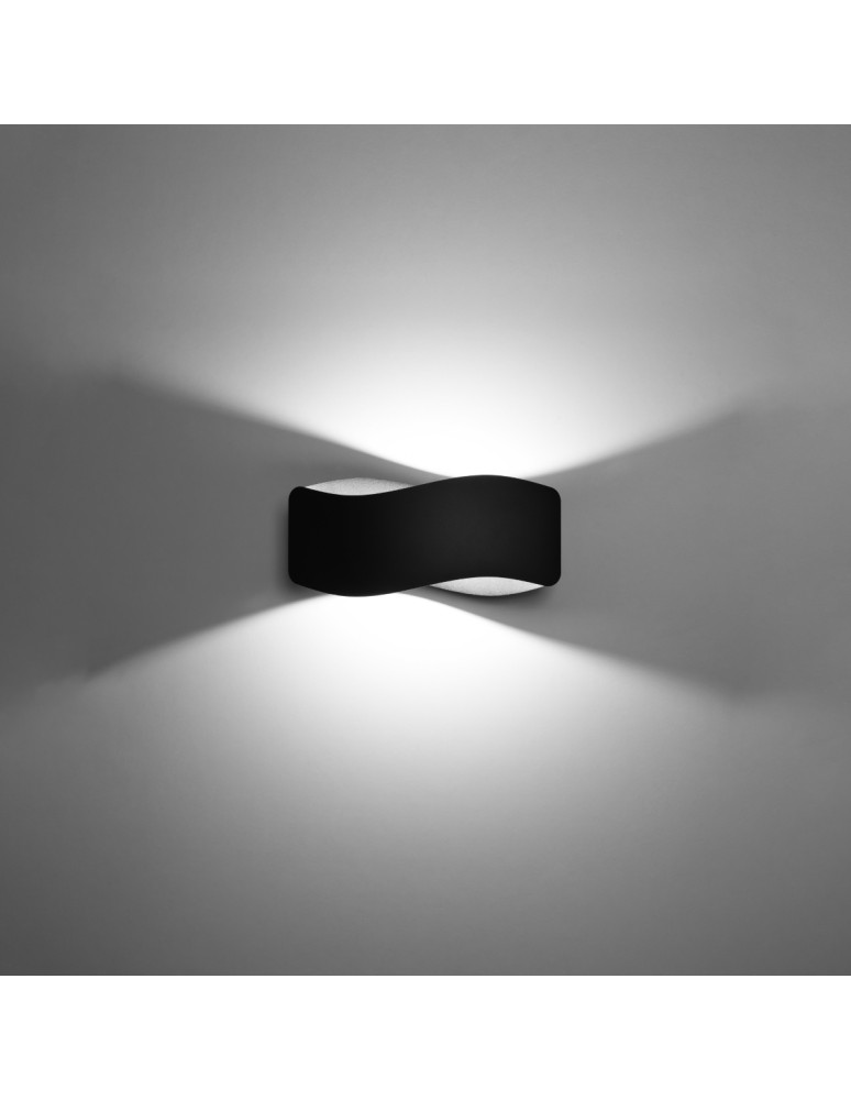 Wall lamps - Sollux Wall lamp TILA 30 black SL.1019 - product kolory-swiatla.pl 3