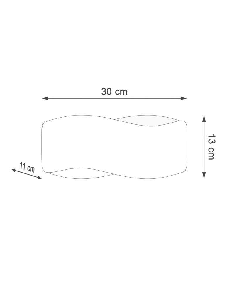 Wall lamps - Sollux Wall lamp TILA 30 black SL.1019 - product kolory-swiatla.pl 4