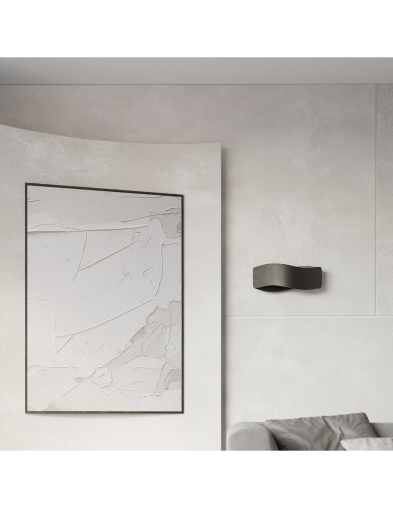 Wall lamps - Sollux Wall lamp TILA 30 black SL.1019 - product kolory-swiatla.pl 8