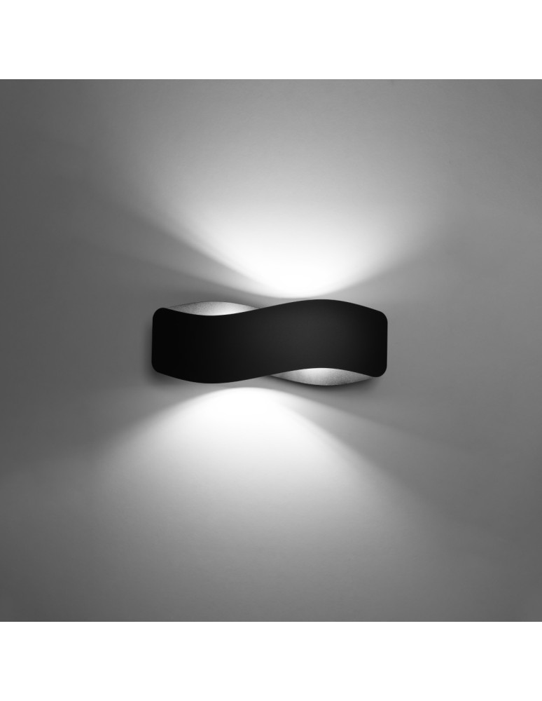 Wall lamps - Sollux Wall lamp TILA 40 black SL.1020 - product kolory-swiatla.pl 3