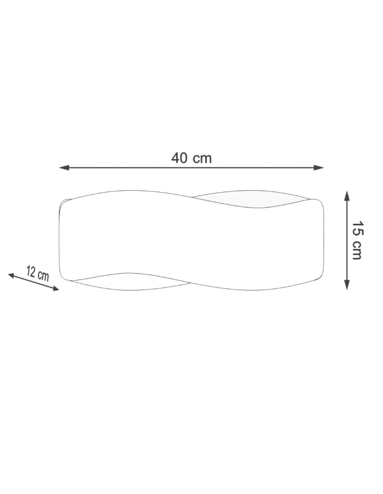 Wall lamps - Sollux Wall lamp TILA 40 black SL.1020 - product kolory-swiatla.pl 4