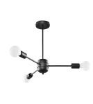 Chandeliers - Sollux Chandelier LANGO 3 black SL.1021 - product 1