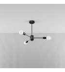 Chandeliers - Sollux Chandelier LANGO 3 black SL.1021 - product 2