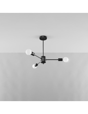 Sollux Chandelier LANGO 3 black SL.1021 - product 2