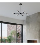 Chandeliers - Sollux Chandelier LANGO 3 black SL.1021 - product 6