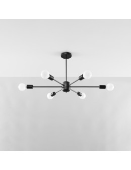 Sollux Chandelier LANGO 6 black SL.1023 - product 2
